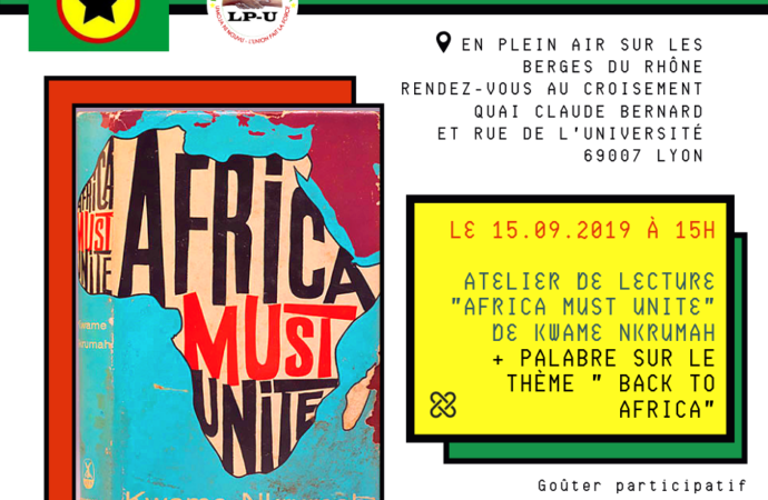 [agenda] Café Umoja // Lecture « Africa Must Unite » (LP Umoja France)