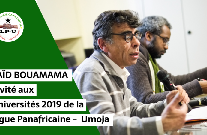 [Vidéo] Saïd Bouamama invité aux Universités LP-U 2019