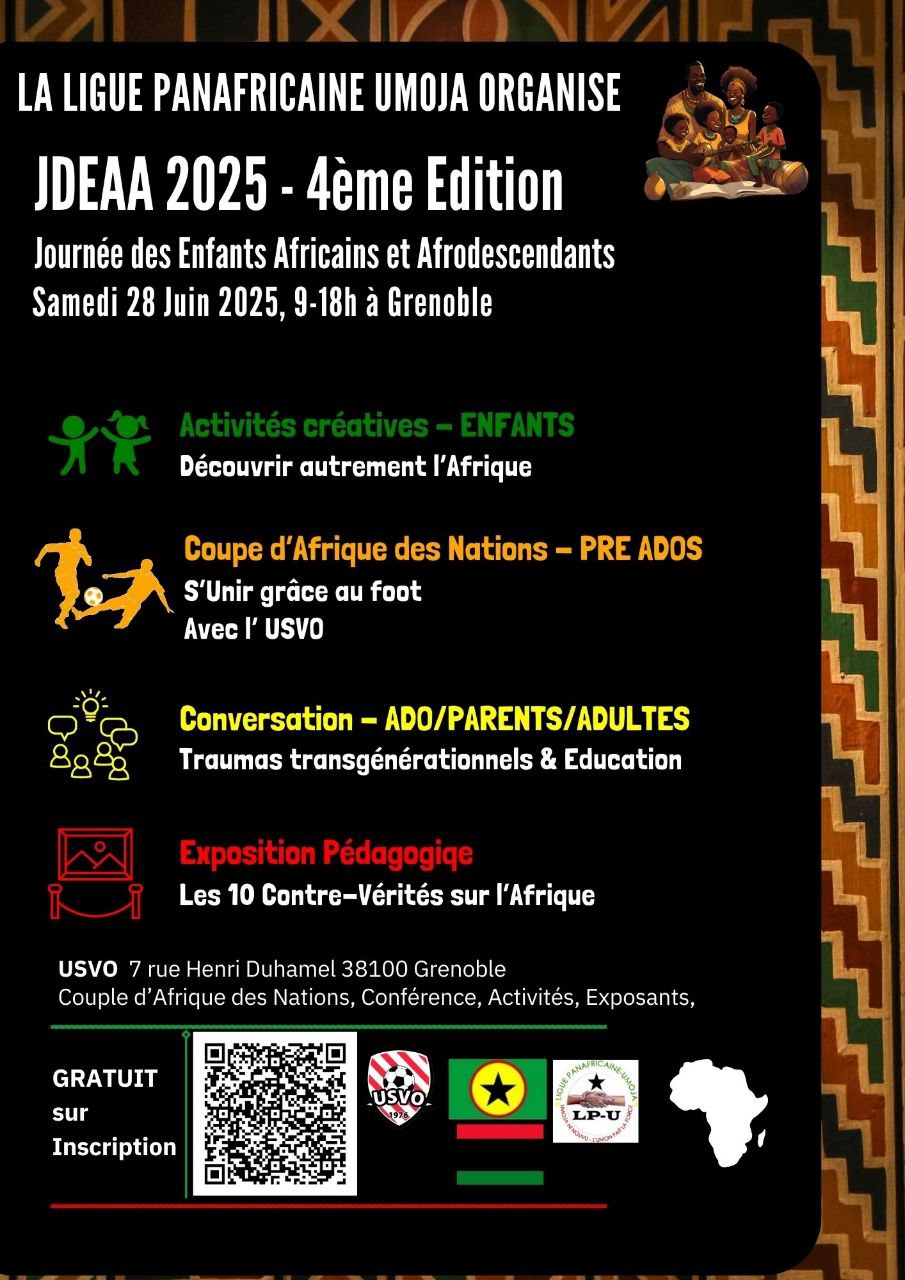 La Ligue Panafricaine-Umoja (LP-U) organise la 4ème édition de la JDEAA